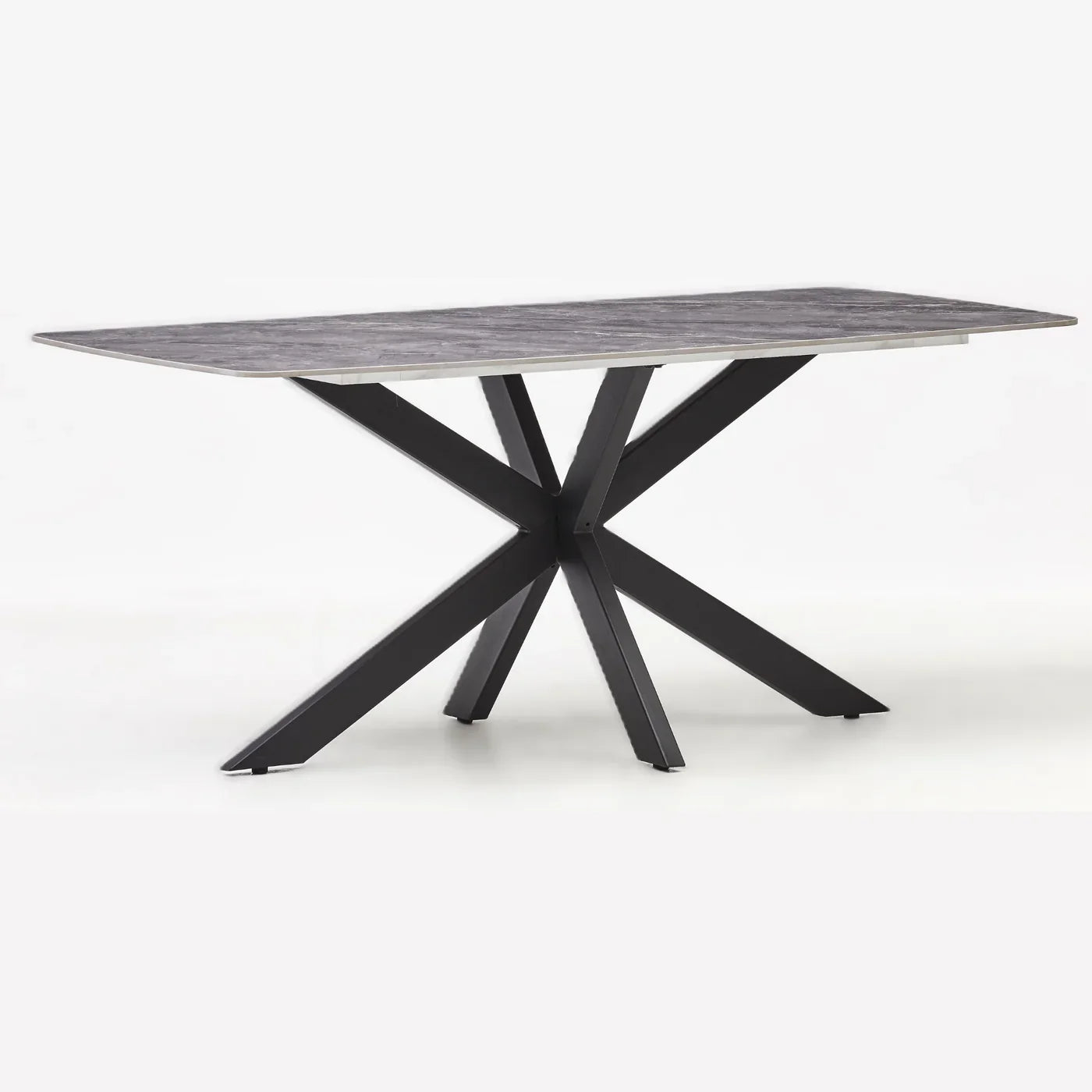 Grey Ceramic Top Dining Table