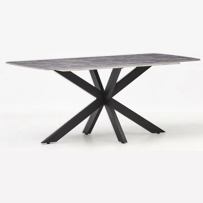 Grey Ceramic Top Dining Table