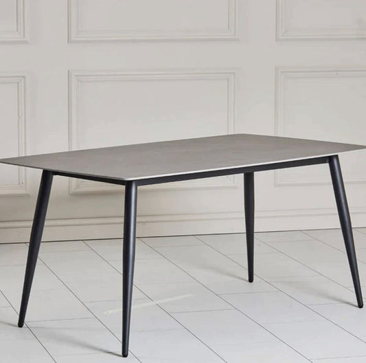 Dark Grey Dining Table