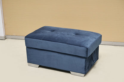 Plush Fabric Footstool