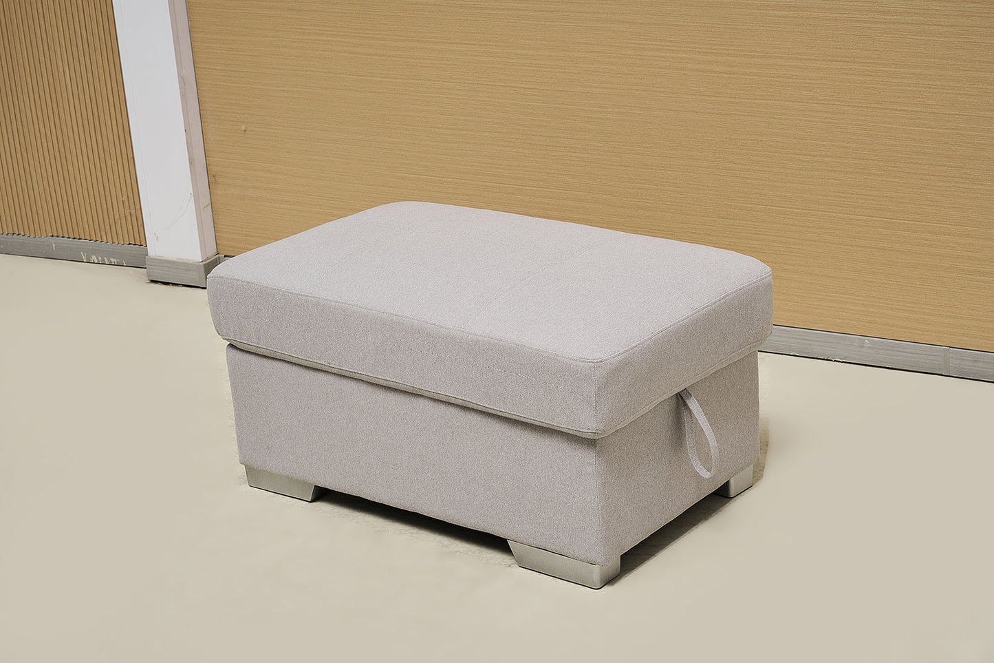 Suede Fabric Footstool