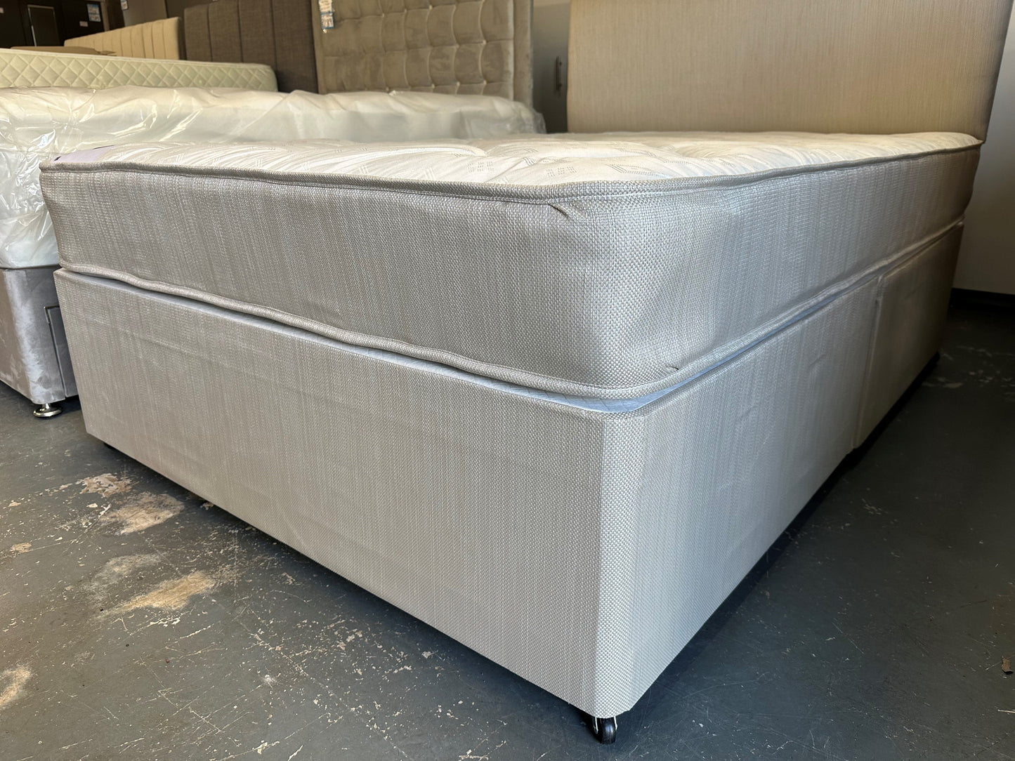 Candy Divan Base, Mattress & Headboard Set
