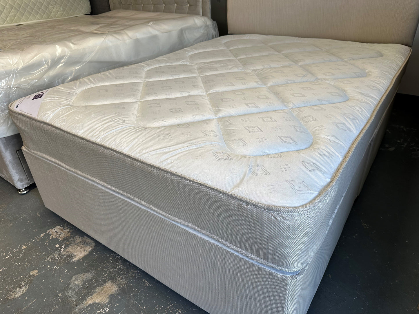 Candy Divan Base, Mattress & Headboard Set