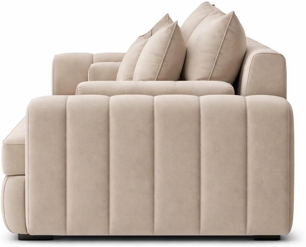3+2 lilly Fabric Sofa Set with Free Coffee Table | Modern Living Room Sofa Set