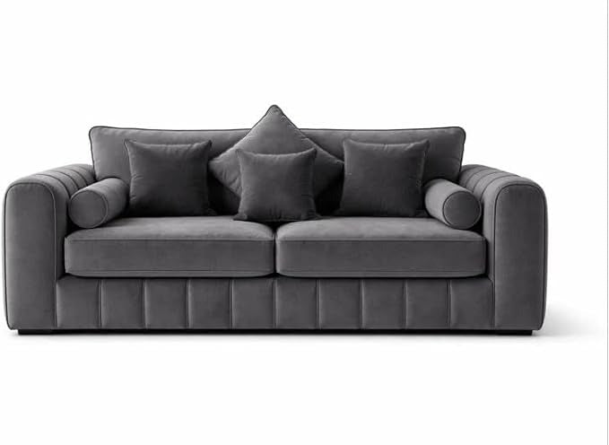 3+2 lilly Fabric Sofa Set with Free Coffee Table | Modern Living Room Sofa Set
