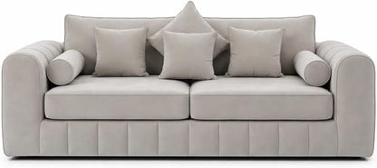 3+2 lilly Fabric Sofa Set with Free Coffee Table | Modern Living Room Sofa Set