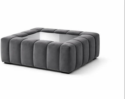 3+2 lilly Fabric Sofa Set with Free Coffee Table | Modern Living Room Sofa Set