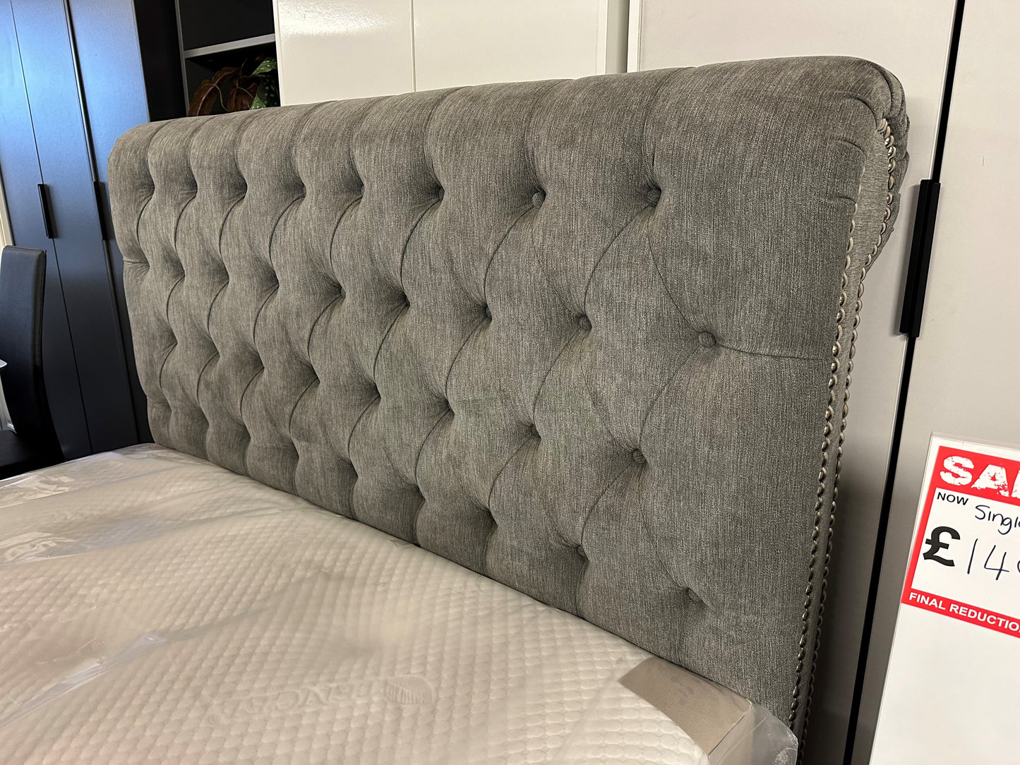 Louisa Sleigh Bed Frame
